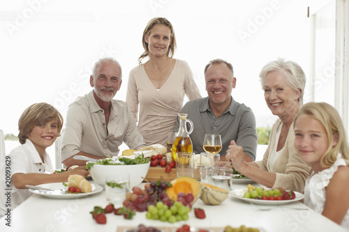 Photo: Happy family portrait Happy family portrait