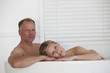Couple in the bathtub