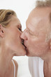 Couple kissing