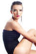 glamour portrait of a beautiful woman