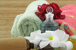 décor zen, spa, massage, aromathérapie, fond blanc décor zen, spa, massage, aromathérapie, fond blanc