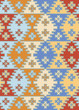 Vector. Seamless mosaic background. Indian style.