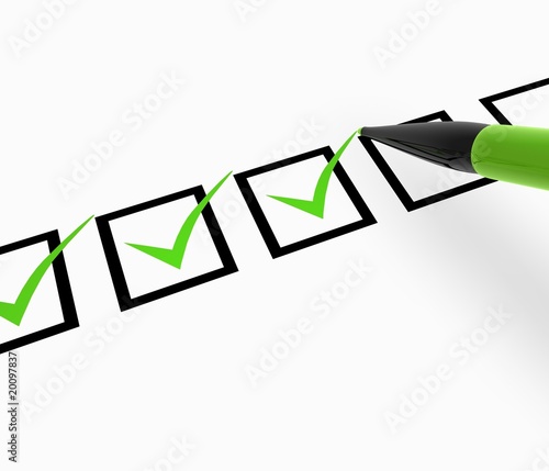 Illustration: checklist checklist
