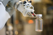 Robot in laboratory Robot in laboratory