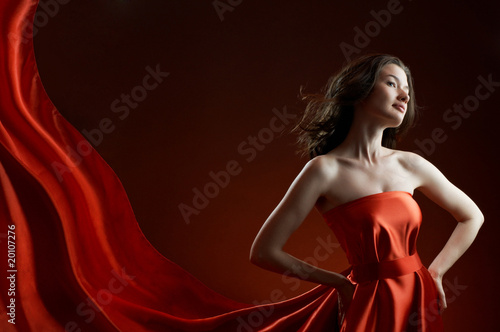 Photo: long dress long dress