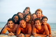 Friends at the beach
