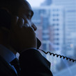 Businessman on Telephone