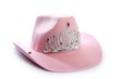 Children girl pink cowgirl crown hat Children girl pink cowgirl crown hat