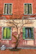 Façade d'une maison italienne