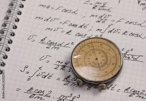 Photo: Slide rule Slide rule