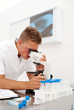 Young male lab technician 04