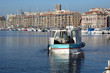 Marseille Vieux-Port : Bateau de pêche