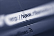 Typing internet address