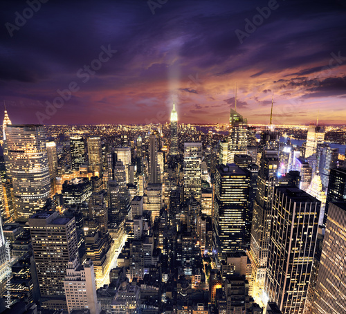 Foto: New york skysrcrapers - bussines buildings background New york skysrcrapers - bussines buildings background