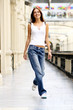 Photo: Full length portrait of a beautiful woman Full length portrait of a beautiful woman