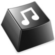 Musiknote - Taste
