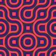 Abstract geometric truchet background