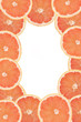 grapefruit frame.