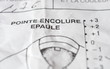 patron, tailleur, pointe encolure patron, tailleur, pointe encolure
