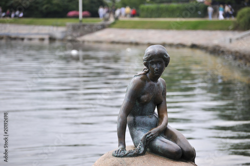 Statue of The Little Mermaid in Copenhagen Statue of The Little Mermaid in Copenhagen