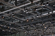 Ceiling with lights