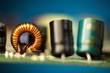 printed circuit board with electronic components