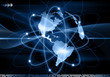 Abstract futuristic global background