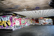 Painted graffiti on wall