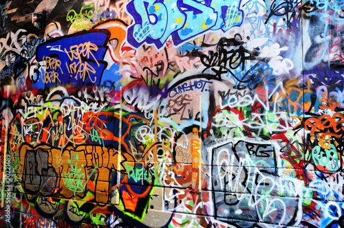 Photo: Graffiti wall Graffiti wall