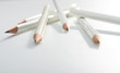 Stift,Stifte auf weiss weiss