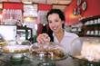 owner of a small business/ cafe/ cake store