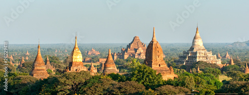 Photo: Bagan at Sunset, Myanmar. Bagan at Sunset, Myanmar.