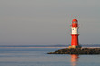 Die Ostmole in Warnemünde