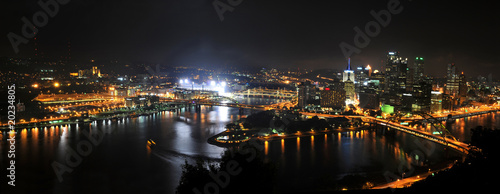 Photo: City of Pittsburgh at Night City of Pittsburgh at Night
