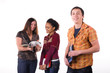 Foto: Multi-ethnic group of students Multi-ethnic group of students