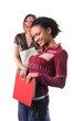 Foto: Cheerful multi-ethnic students Cheerful multi-ethnic students