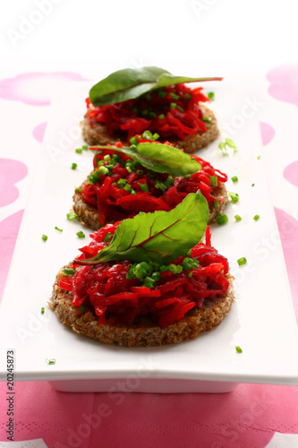 Photo: beet appetizers beet appetizers