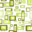 retro olive squares