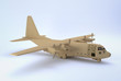 cargo plane with box texture (3d render)