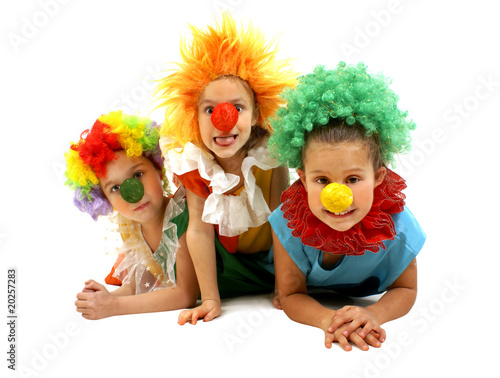 Funny clowns