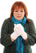 Cold woman