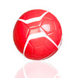 Red soccer ball