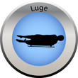 Vektor: winter game button luge winter game button luge