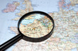 France under magnifier