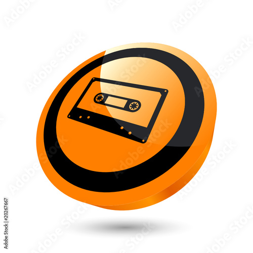 kassette musik band zeichen symbol