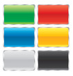 Beautiful shiny vector buttons