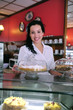 owner of a small business/ cake store/ cafe