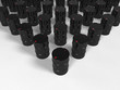Oil Barrels background - 3d Oil Barrels background - 3d
