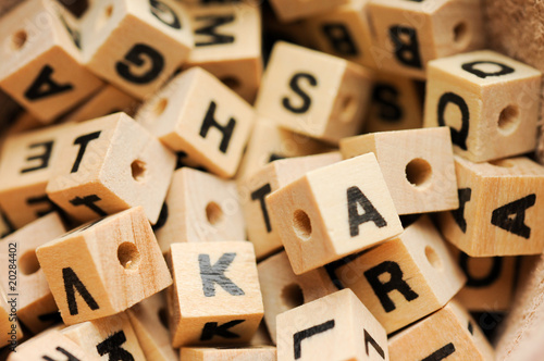 Photo: Buchstaben Buchstaben