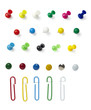 push pin paper clip push pin paper clip